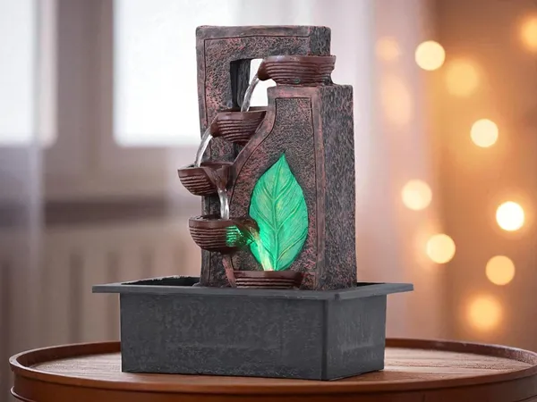 KridayKraft_Decorative_Waterfall_Design_Table_top_Colour_Changing_Lights_Fountain_Polyresin_Showpiece_for_Home_Garden_Living_Room_Decor_Decoration_Gift_Items,_40_CM_1.9_kg