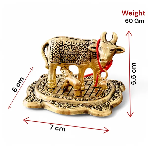 Kamdhenu_Cow_with_Calf_Metal_Rajasthani_Handicrafts_Decorative_Showpiece_for_Gifting_Anniversary_Valentine's_Day_(Golden)