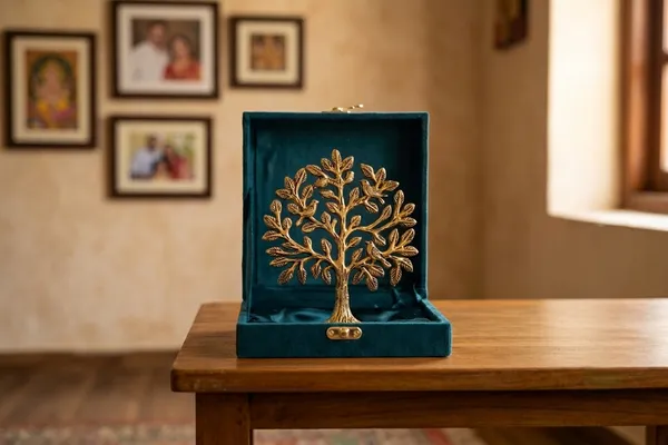 Kridaykraft_Gold_Finish_Kalpavriksha_Tree_with_Decorative_Velvet_Gift_Box_–_Spiritual_Figurine_for_Home_Decor,_Office_Table,_and_Corporate_Gifting_–_Auspicious_Metal_Art_Showpiece.