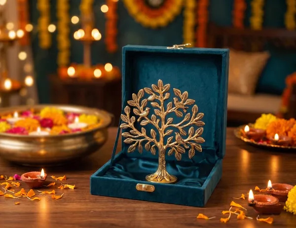 Kridaykraft_Gold_Finish_Kalpavriksha_Tree_with_Decorative_Velvet_Gift_Box_–_Spiritual_Figurine_for_Home_Decor,_Office_Table,_and_Corporate_Gifting_–_Auspicious_Metal_Art_Showpiece.