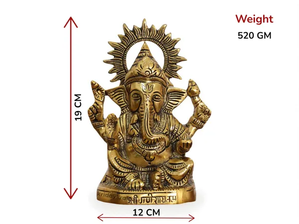 Metal_Ganesha_Idols_ganpati_Decoration_Statue_for_Home,_19_cm_Height,_12_cm_Width,_520_gm,