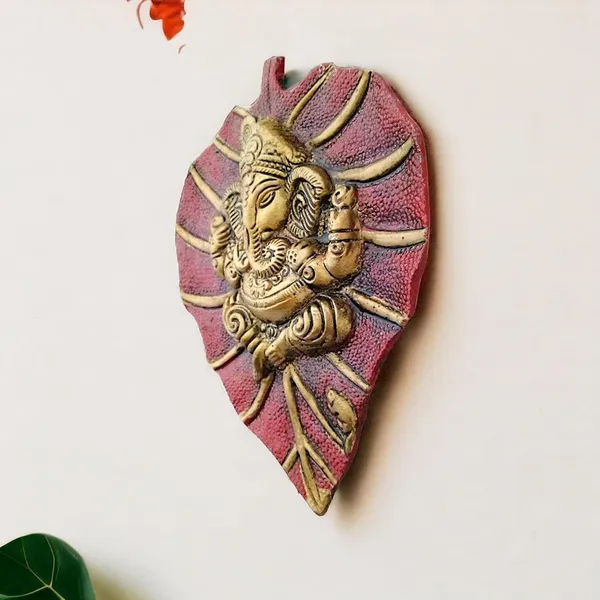 Metal_Leaf_Ganesha_ji_Statue,Ganpati_Wall_Hanging_Sculpture_Lord_Patta_Ganesh_Idol_Lucky_Feng_Shui_Wall_Decor_Your_Home,