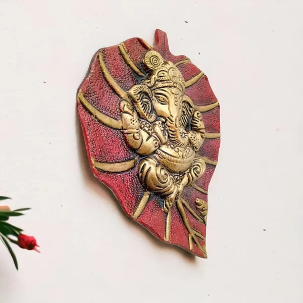 Metal_Leaf_Ganesha_ji_Statue,Ganpati_Wall_Hanging_Sculpture_Lord_Patta_Ganesh_Idol_Lucky_Feng_Shui_Wall_Decor_Your_Home,