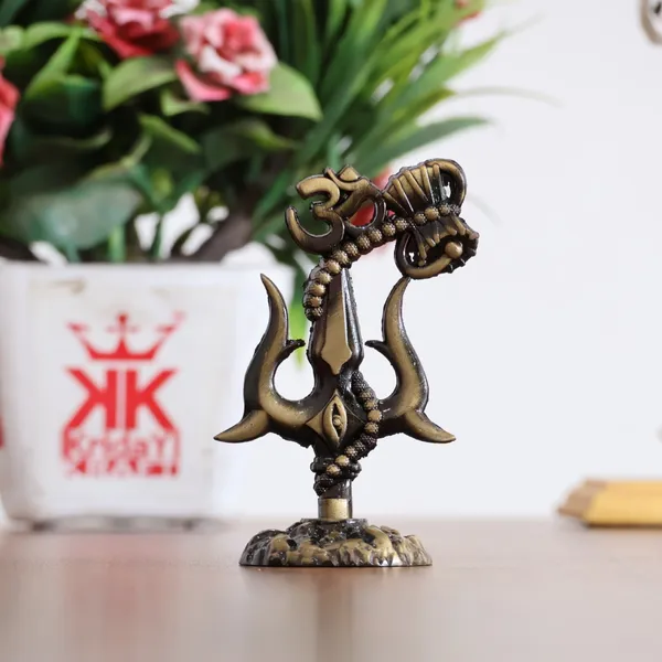 Metal_Sivshakti_Trishul_Damru_with_Om_Rudaksha_Mala_Symbol_Statue,_Antique_Finish,_9.5_cm_Height,_5_cm_Base,_90_gm
