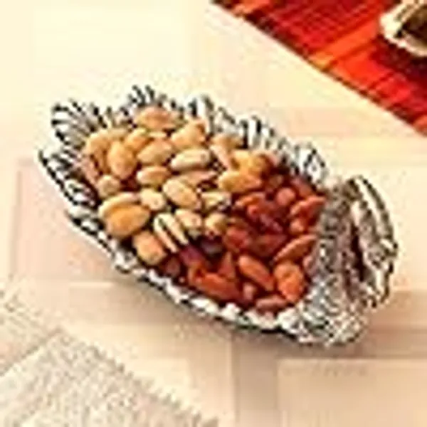 Prince_Home_Decor_&_Gifts_Oxidized_Aluminium_Duck_Shape_Metal_Solid_Tray_(Silver)