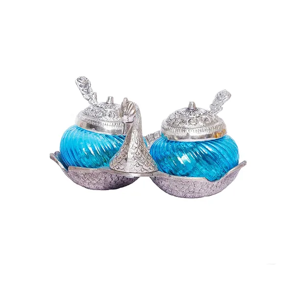 Metal_Double_Duck_Shape_Glass_Bowl_with_Spoon_for_Saunf_Supari_&_Dryfruit_Tray_Home_Office_Table_Decor_&_Gift_Item_Decorative_Showpiece_for_Decoration_&_Gifting_Purpose