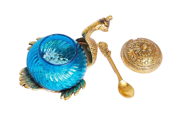 Metal_Duck_Shape_Glass_Bowl_with_Spoon_for_Saunf_Supari_&_Dryfruit_Tray_Home_Office_Table_Decor_&_Gift_Item_Decorative_Showpiece_for_Decoration_&_Gifting_Purpose