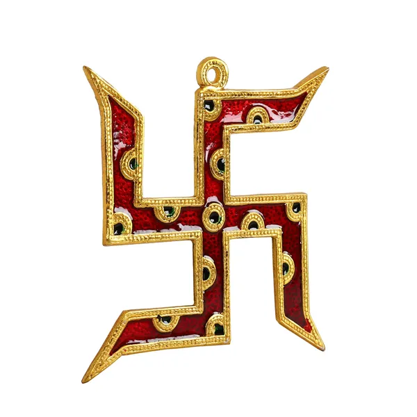 Gifts_Wall_Hanging_Swastika_Gold_Plated_With_Red_Meena_Work_For_Home_Decor_Exclusive_Gifts_Of_Corporate_Gift