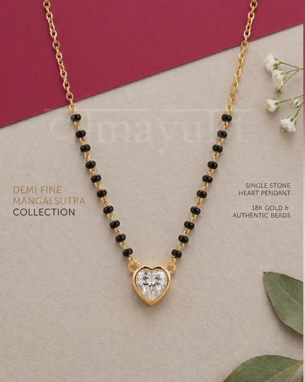 Miniature_heart_modern_mangalsutra