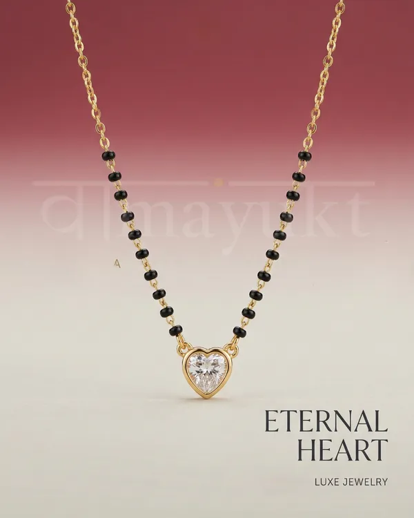 Miniature_heart_modern_mangalsutra