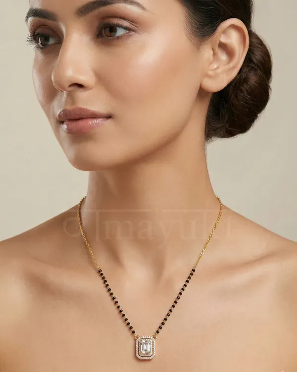 Emerald_glow_modern_mangalsutra