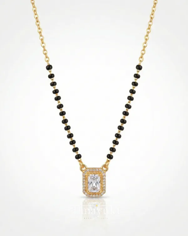 Emerald_glow_modern_mangalsutra