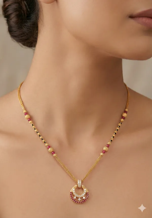 Kisu_Mangalsutra_With_Pendant_Minimal_Pattern