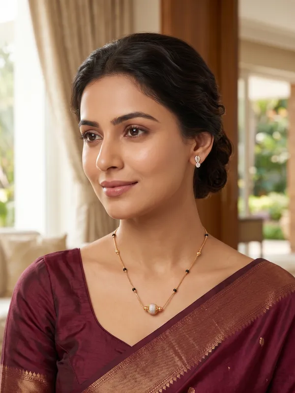 Ora_4_bead_modern_mangalsutra