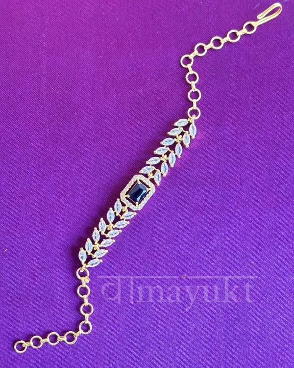 Solitaire_black_bracelate