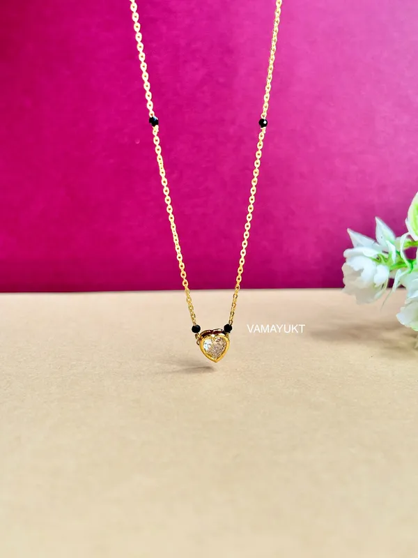 Zina_Heart__modern_Mangalsutra