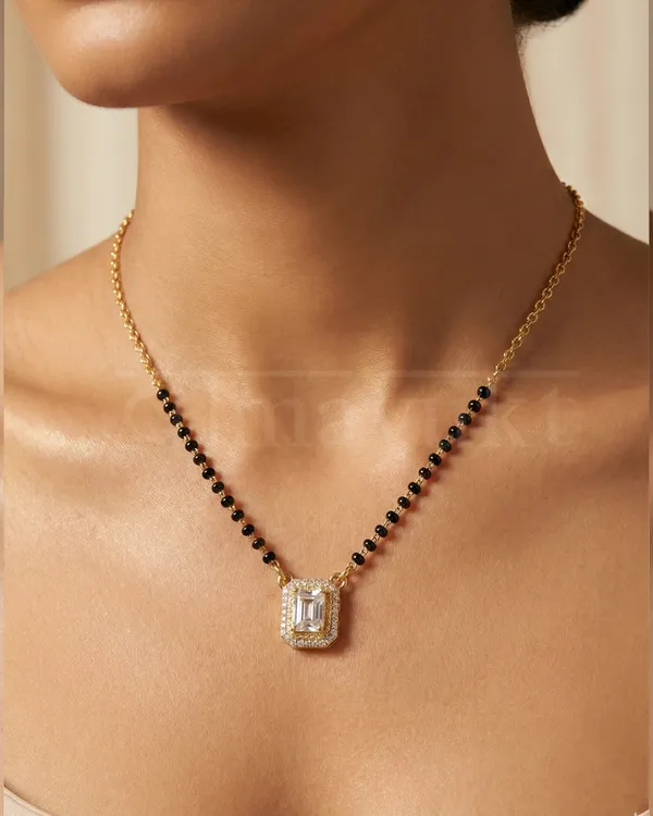 Emerald_glow_modern_mangalsutra