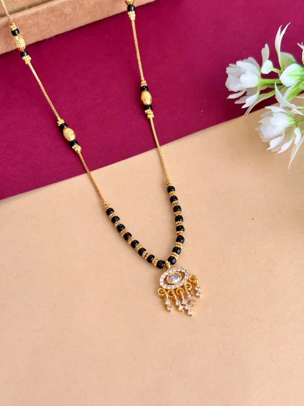 Zara_18_k_modern_mangalsutra