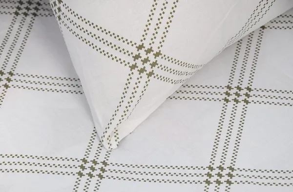210_TC_Fitted_Cotton_Bedsheet_Single_Bed_with_1_Pillow_Cover_|_36x78_inches_|_White_(Brandon_Beige_Pattern)