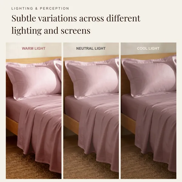 300_TC_Premium_100%_Pure_Cotton_Luxe_Soft_Touch_Fitted_Double_Size_Bedsheet_with_2_Pillow_Covers_|_Cameo_Pink_|_60_x_78_Inches