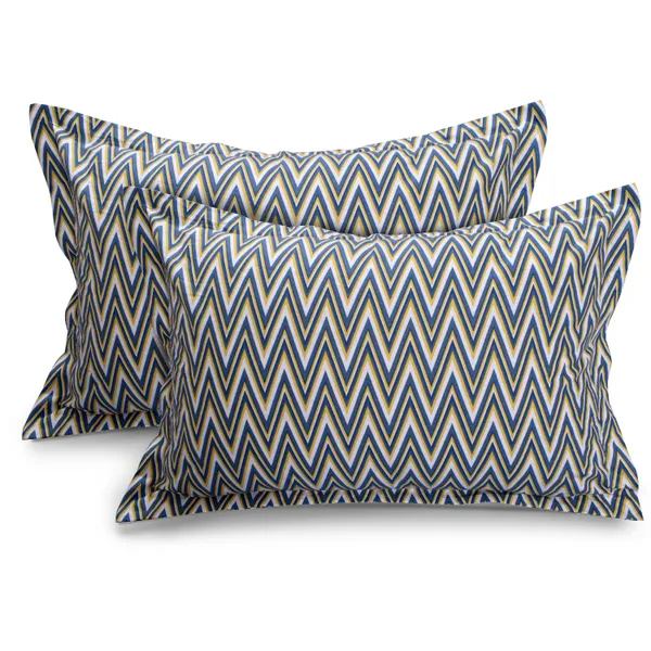 144_TC_Cotton_Pillow_Covers_Set_of_2_-_Blue_&_White