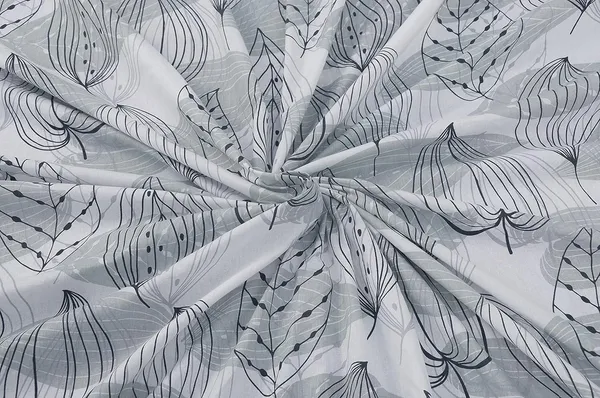 144_TC_Fitted_Cotton_Bedsheet_for_King_Bed_with_2_Pillow_Covers_|_72_x_78_inches_|_Grey,_Black_&_White