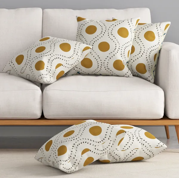 Huesland_Premium_Cotton_Cushion_Cover_Set_of_5_(12x12)_-_Natural,_Golden_Ochre_&_Bistre