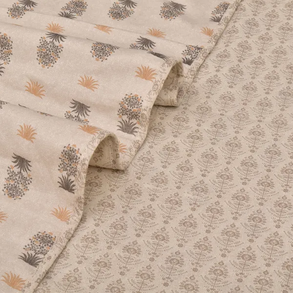 Cotton_Reversible_Single_Dohar,_Lightweight_AC_Blanket_for_All_Weather_Use_|_Botanical_Fusion_-_Beige,_Grey_&_Yellow