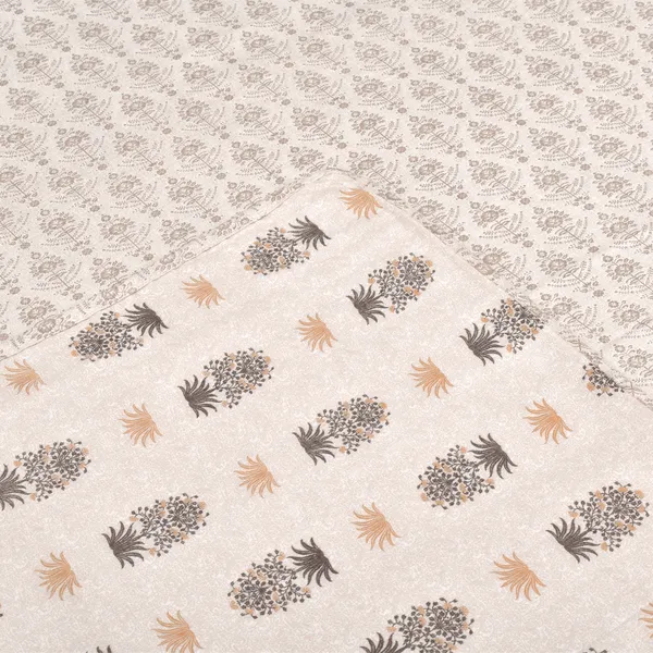 Cotton_Reversible_Single_Dohar,_Lightweight_AC_Blanket_for_All_Weather_Use_|_Botanical_Fusion_-_Beige,_Grey_&_Yellow