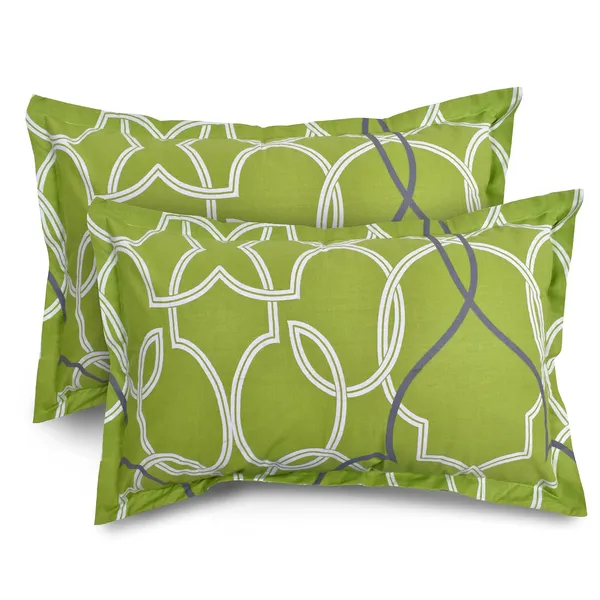 144_TC__Cotton_Pillow_Covers_Set_of_2_-_Green