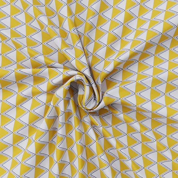 144_TC_Double_Bedsheet_Cotton_with_2_Pillow_Covers_|_White_&_Yellow