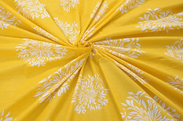 144_TC_Fitted_Bedsheet_for_Single_Bed_with_1_Pillow_Cover_|_36_x_78_inches_|_Yellow
