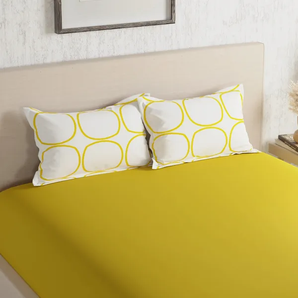 144_TC_Geometric_Cotton_Pillow_Covers_Set_of_2_-_White_(Yellow_Circles)