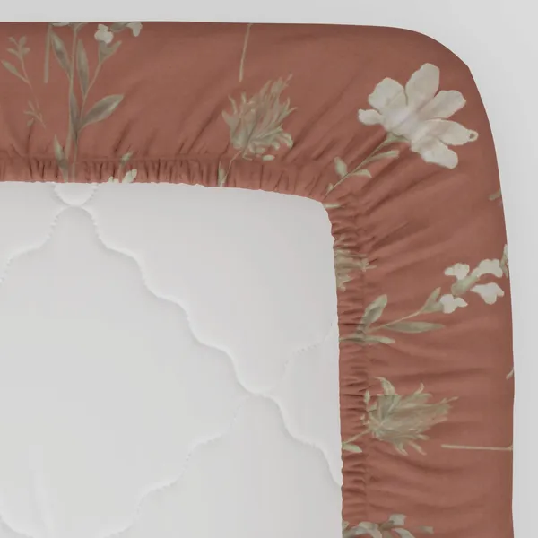 144_TC_Cotton_Elastic_Fitted_Bedsheet_for_Single_Bed_with_1_Pillow_Cover_|_36_x_78_inches_|_Rust,_White_&_Grey