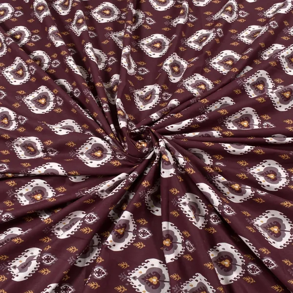 144_TC_Double_Bedsheet_Cotton_with_2_Pillow_Covers_|_Magenta_&_White