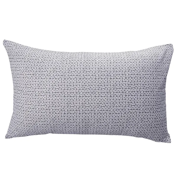 144_TC_Bedsheet_for_Single_Bed_with_1_Pillow_Cover_|_White,_Light_Coral_&_Grey