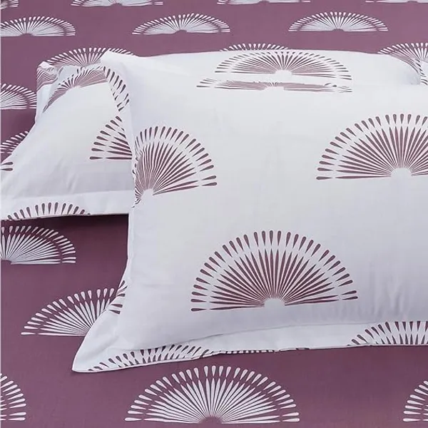 144_TC_Pillow_Cover_Set_of_2_Cotton_-_White_&_Grape_Purple