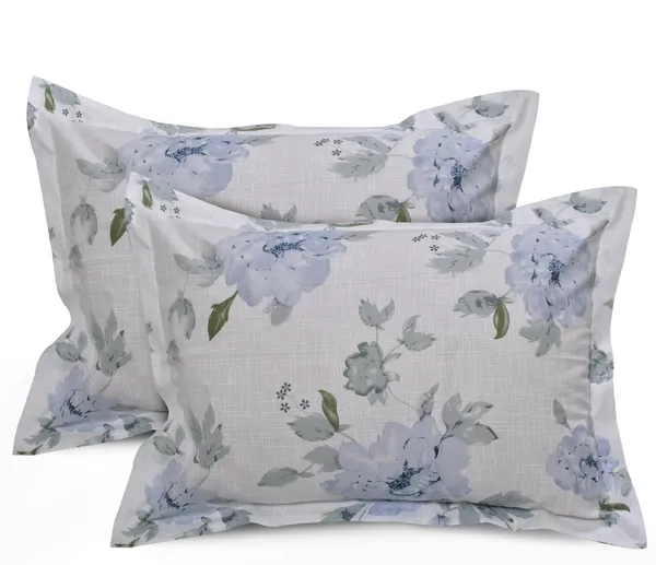144_TC_Cotton_Pillow_Covers_Set_of_2_-_White,_Powder_Blue_&_Grey