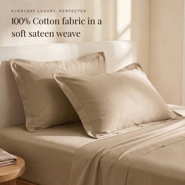 300_TC_Cotton_Pillow_Cover_Set_of_2_-_Cream,_Pink,_Green_&_Ocre