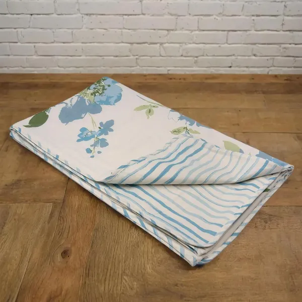 Cotton_Reversible_Double_Dohar,_Lightweight_AC_Blanket_for_All_Weather_Use_Floral_Fusion_-_Cream,_Carolina_Blue_&_Green