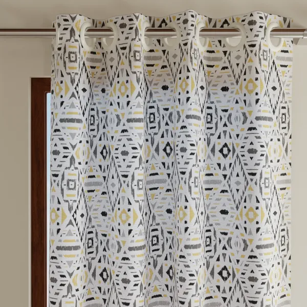 Cotton_Curtains_for_Windows,_6_feet_Long_1_Bohemian_Eyelet_Curtain_(Window_6_x_4_ft,_White_&_Black_&_Yellow)