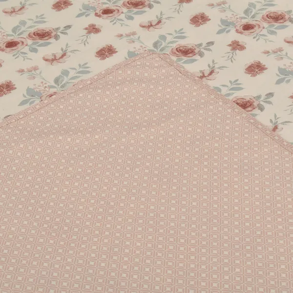 Cotton_Reversible_Single_Dohar,_Lightweight_AC_Blanket_for_All_Weather_Use_|_Floral_Medley_-_Ivory_&_Peach