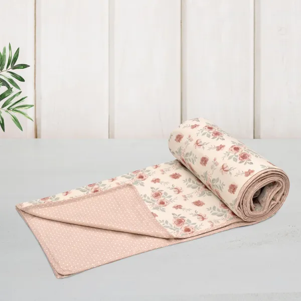 Cotton_Reversible_Single_Dohar,_Lightweight_AC_Blanket_for_All_Weather_Use_|_Floral_Medley_-_Ivory_&_Peach