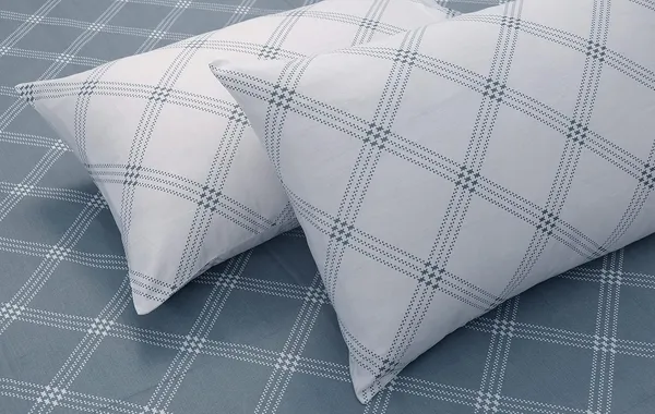 210_TC_Cotton_Elastic_Fitted_Bedsheets_King_Size_with_2_Pillow_Covers_|_72x78_inches_|_Grey_&_White