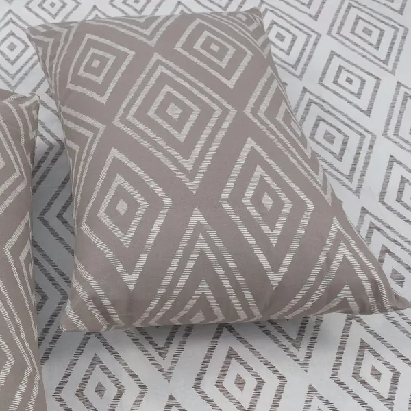 144_TC_Fitted_Cotton_Bedsheet_Single_Bed_with_1_Pillow_Cover_|_36x78_inches_|_White_&_Taupe