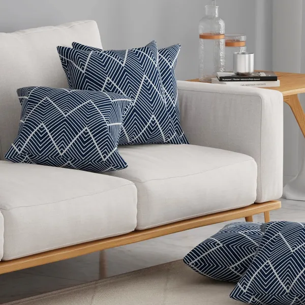 Huesland_Premium_Cotton_Cushion_Cover_Set_of_5_(12x12)_-_Navy_Wave