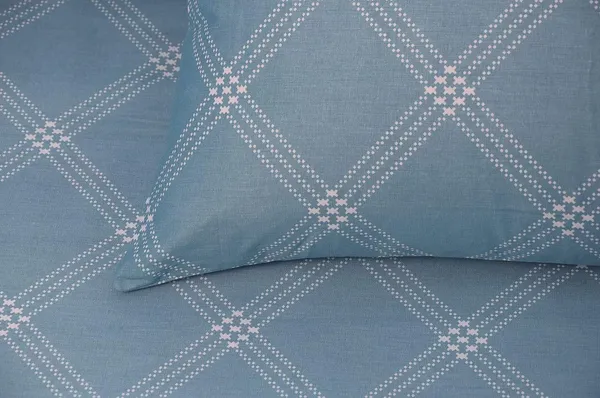 210_TC_Fitted_Cotton_Bedsheet_Single_Bed_with_1_Pillow_Cover_|_36x78_inches_|_Blue