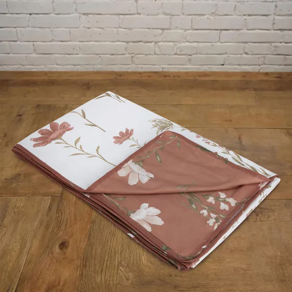 Cotton_Reversible_Single_Dohar,_Lightweight_AC_Blanket_for_All_Weather_Use_|_Floral_-_Rust_&_White