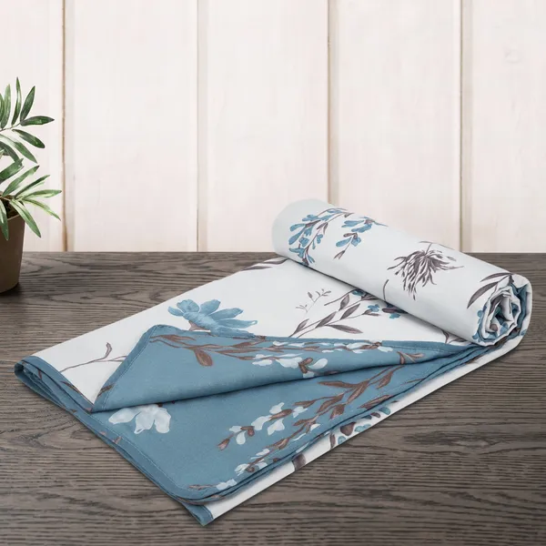 Cotton_Reversible_Single_Dohar,_Lightweight_AC_Blanket_for_All_Weather_Use_|_Floral_-_White_&_Blue