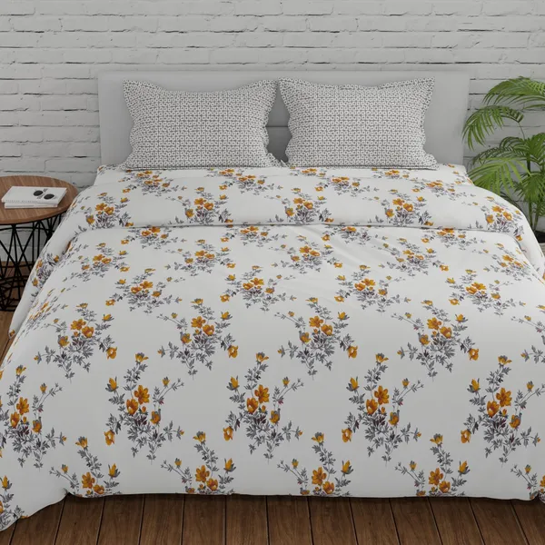 144_TC_King_Size_Bedsheet_Cotton_with_2_Pillow_Covers_|_108x108_inch